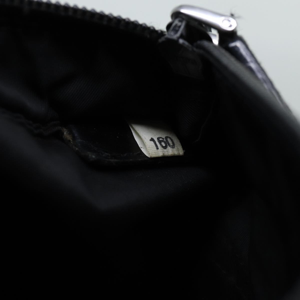 PRADA Shoulder Bag Nylon Black Auth 70154