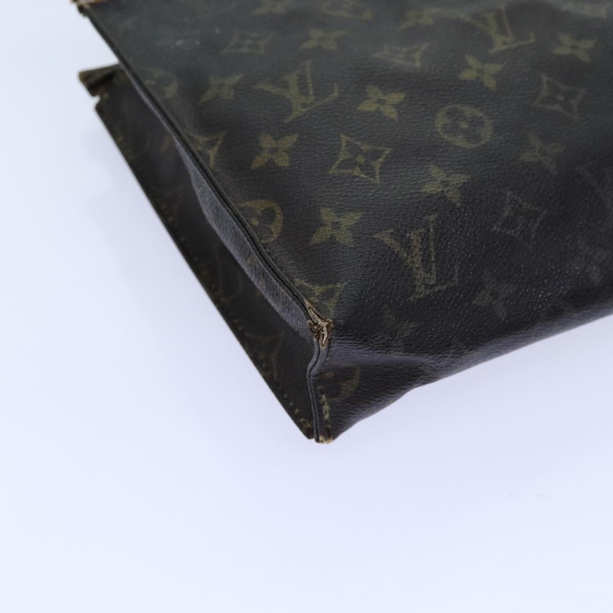 LOUIS VUITTON Monogram Clutch Bag Shoulder Bag 3Set LV Auth 70199