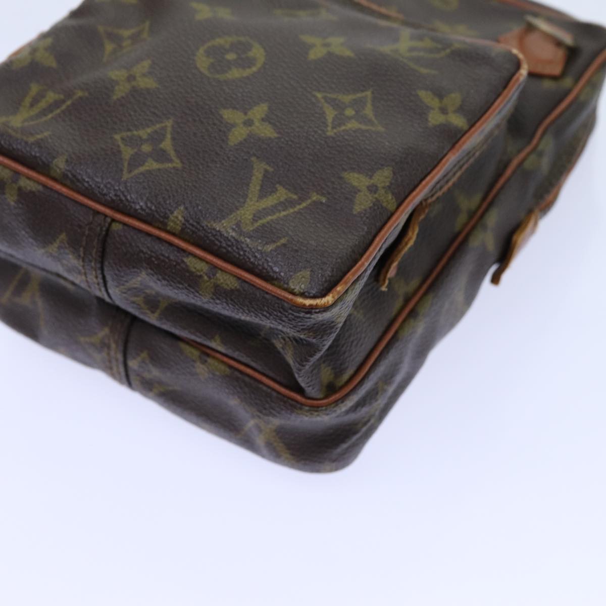 LOUIS VUITTON Monogram Clutch Bag Shoulder Bag 3Set LV Auth 70199