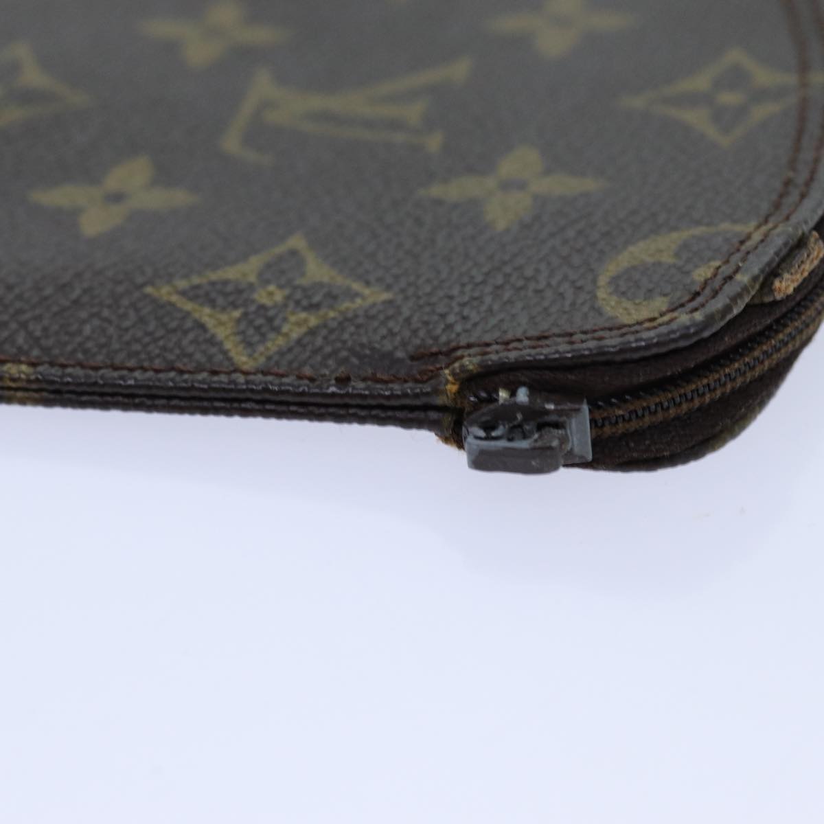 LOUIS VUITTON Monogram Clutch Bag Shoulder Bag 3Set LV Auth 70199