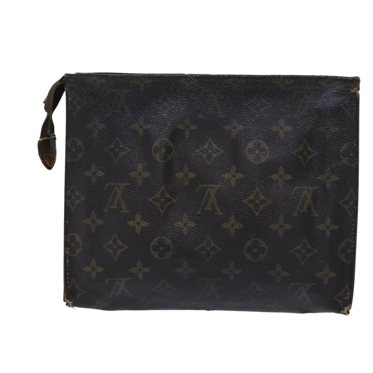 LOUIS VUITTON Monogram Clutch Bag Shoulder Bag 3Set LV Auth 70199