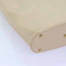 GUCCI Hand Bag Leather Beige 000 1553 0556 Auth 70204-9