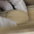 GUCCI Hand Bag Leather Beige 000 1553 0556 Auth 70204-18