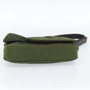 PRADA Shoulder Bag Nylon Khaki Auth 70210-15