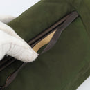 PRADA Shoulder Bag Nylon Khaki Auth 70210-20