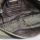 PRADA Shoulder Bag Nylon Khaki Auth 70210-21