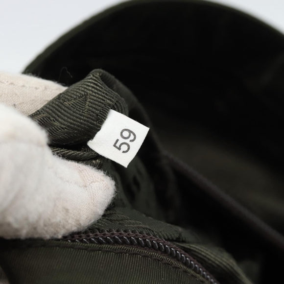 PRADA Shoulder Bag Nylon Khaki Auth 70210