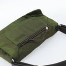 PRADA Shoulder Bag Nylon Khaki Auth 70210-6