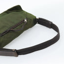 PRADA Shoulder Bag Nylon Khaki Auth 70210-7