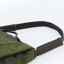PRADA Shoulder Bag Nylon Khaki Auth 70210-14