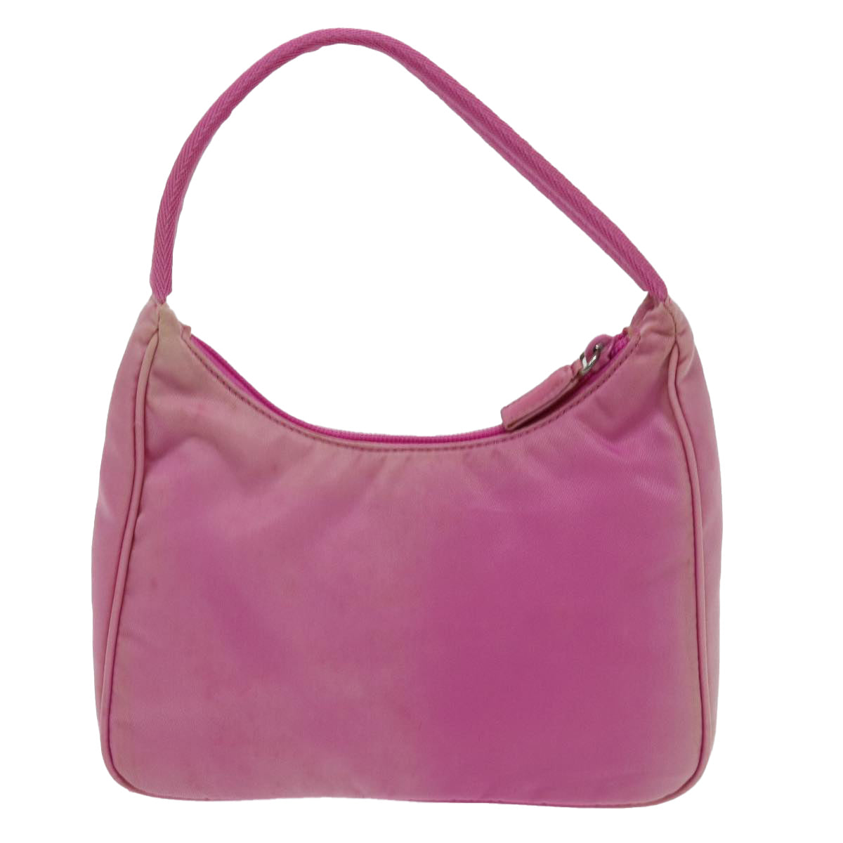PRADA Hand Bag Nylon Pink Auth 70223