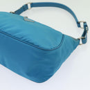 PRADA Accessory Pouch Nylon Light Blue Auth 70224-15