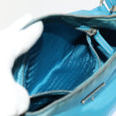 PRADA Accessory Pouch Nylon Light Blue Auth 70224-23