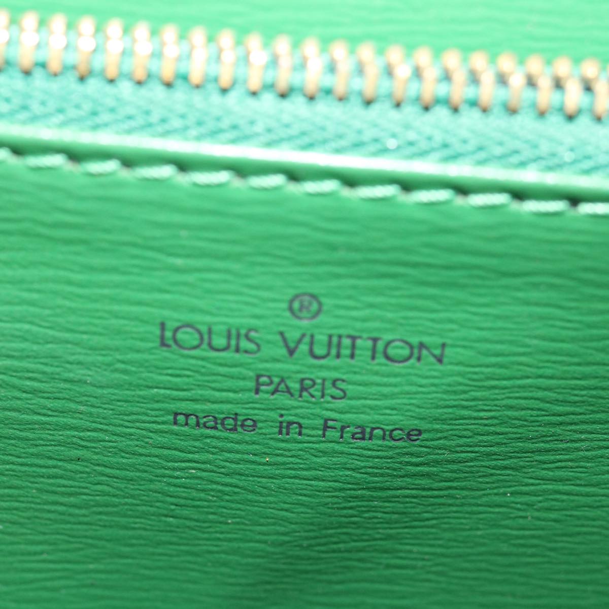 LOUIS VUITTON Epi Malesherbes Hand Bag Green M52374 LV Auth 70258