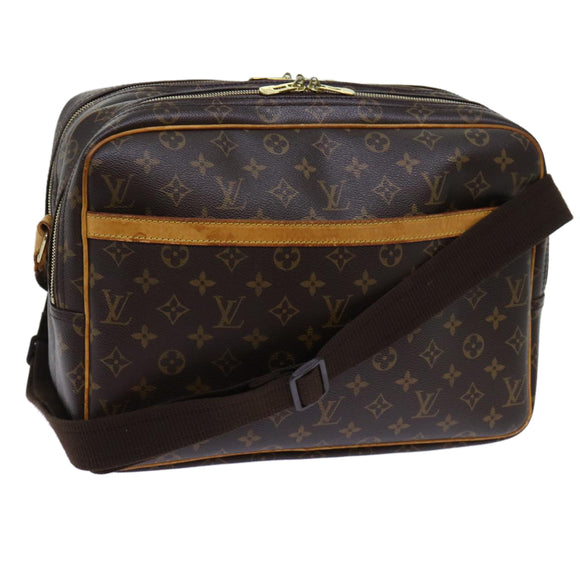 LOUIS VUITTON Monogram Reporter GM Shoulder Bag M45252 LV Auth 70267