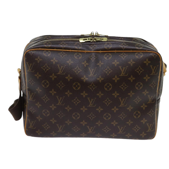 LOUIS VUITTON Monogram Reporter GM Shoulder Bag M45252 LV Auth 70267