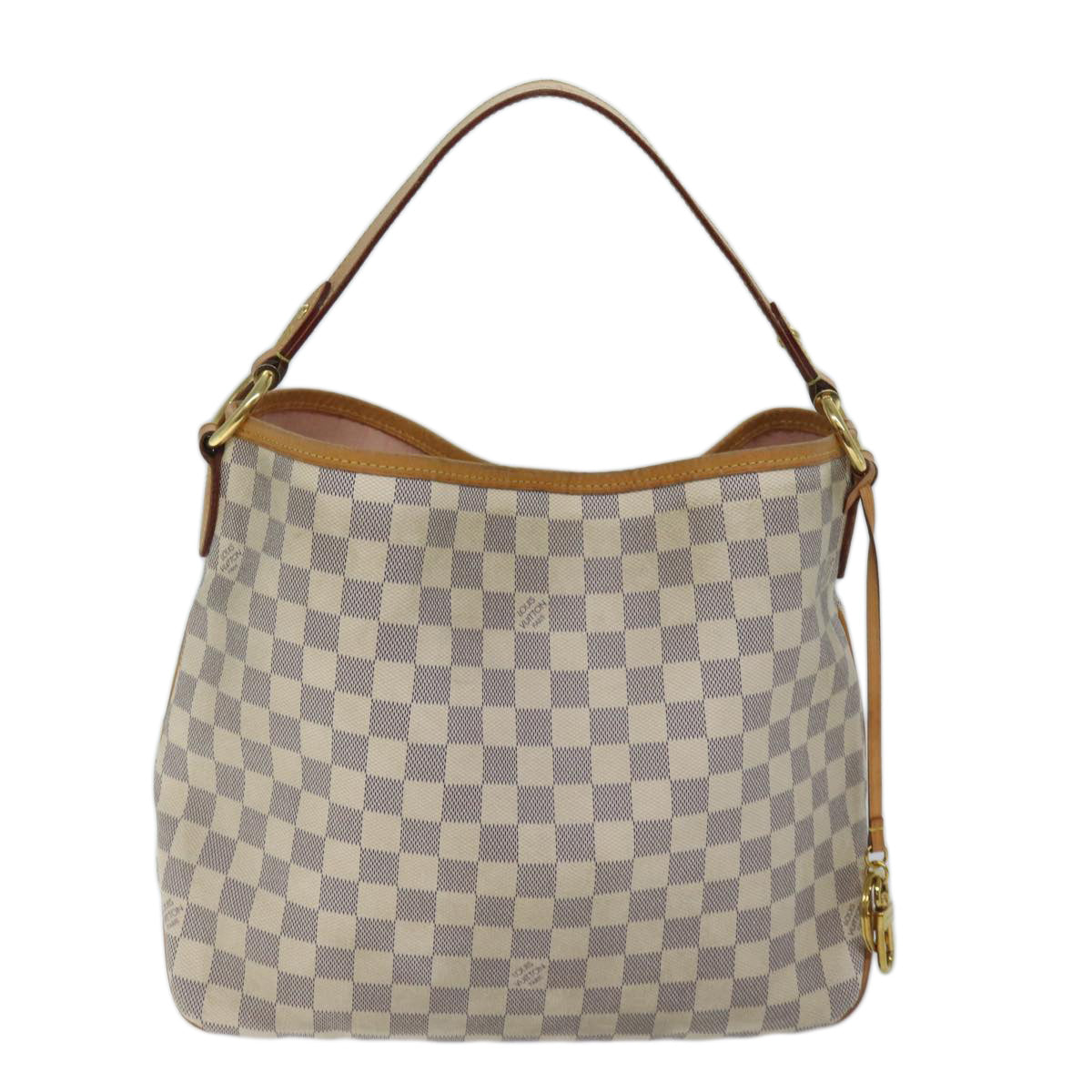 LOUIS VUITTON Damier Azur Delightful PM Shoulder Bag N41447 LV Auth 70271