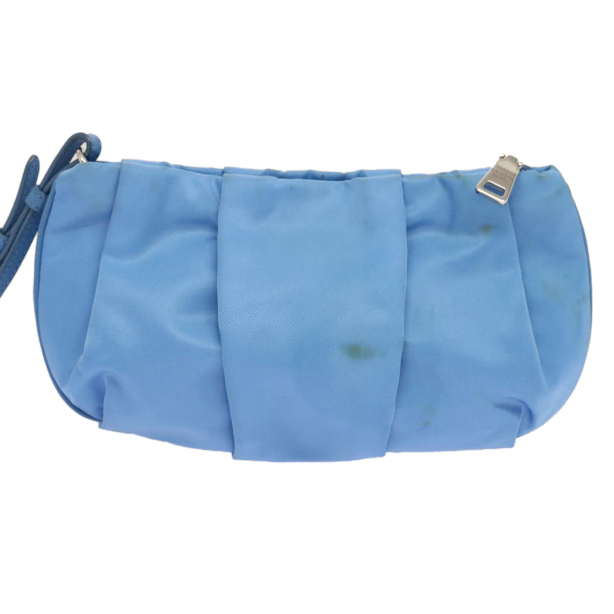 PRADA Pouch Nylon Light Blue Auth 70292 - 0