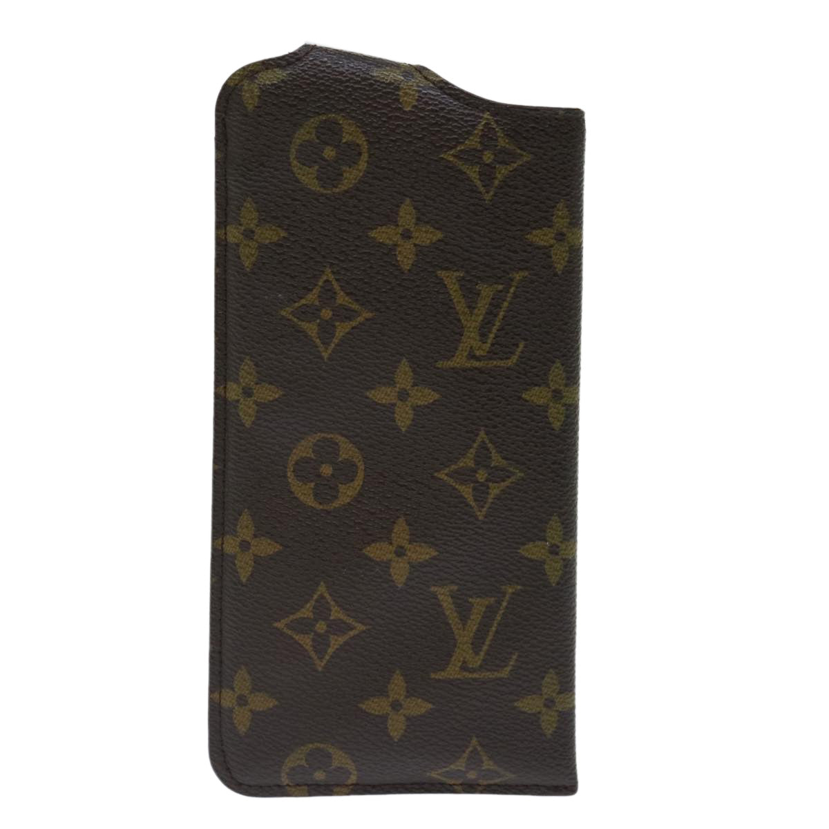 LOUIS VUITTON Monogram Etui Lunette MM Glasses Case M66544 LV Auth 70304