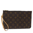 LOUIS VUITTON Monogram Neverfull MM Pouch Accessory Pouch LV Auth 70307-1