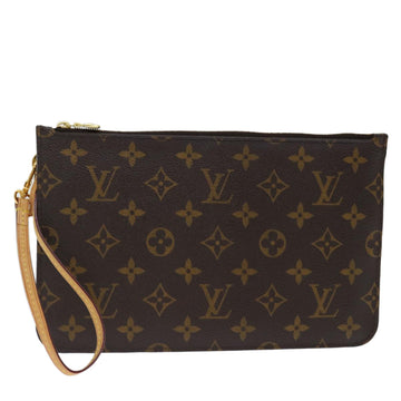 LOUIS VUITTON Monogram Neverfull MM Pouch Accessory Pouch LV Auth 70307
