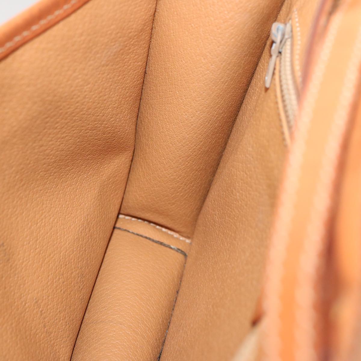 CELINE Macadam Canvas Shoulder Bag PVC Brown Auth 70324
