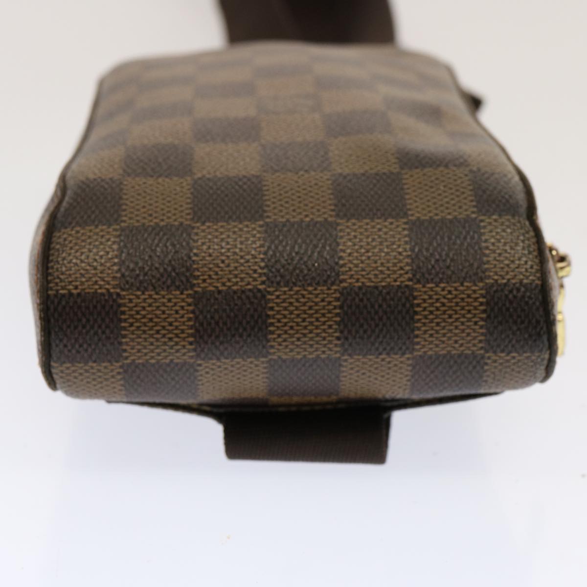 LOUIS VUITTON Damier Ebene Geronimos Shoulder Bag N51994 LV Auth 70326