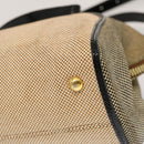 FENDI Hand Bag Canvas 2way Beige Auth 70343-16