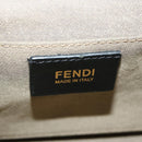 FENDI Hand Bag Canvas 2way Beige Auth 70343-17