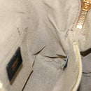 FENDI Hand Bag Canvas 2way Beige Auth 70343-18