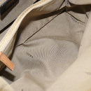 FENDI Hand Bag Canvas 2way Beige Auth 70343-20