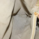 FENDI Hand Bag Canvas 2way Beige Auth 70343-22