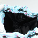 Miu Miu Purse Pouch Nylon Light Blue Auth 70349-11