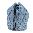 Miu Miu Purse Pouch Nylon Light Blue Auth 70349-13