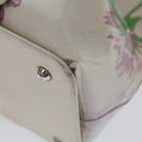 Salvatore Ferragamo Tote Bag Vinyl Beige 293578 Auth 70358-16