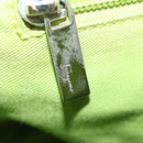 Salvatore Ferragamo Tote Bag Vinyl Beige 293578 Auth 70358-19