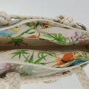 Salvatore Ferragamo Tote Bag Vinyl Beige 293578 Auth 70358-6