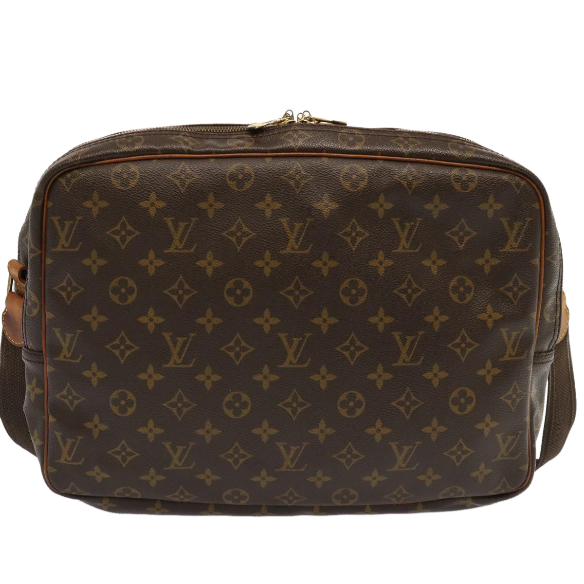 LOUIS VUITTON Monogram Reporter GM Shoulder Bag M45252 LV Auth 70363