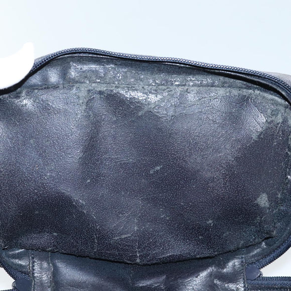 GUCCI Vanity Cosmetic Pouch Suede Black 032 1705 0140 Auth 70384