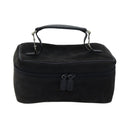 GUCCI Vanity Cosmetic Pouch Suede Black 032 1705 0140 Auth 70384-13