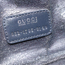 GUCCI Vanity Cosmetic Pouch Suede Black 032 1705 0140 Auth 70384-22