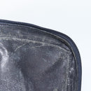 GUCCI Vanity Cosmetic Pouch Suede Black 032 1705 0140 Auth 70384-23