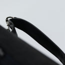 GUCCI Vanity Cosmetic Pouch Suede Black 032 1705 0140 Auth 70384-8