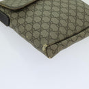 GUCCI GG Supreme Shoulder Bag PVC Beige 223666 Auth 70394-9