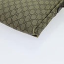 GUCCI GG Supreme Shoulder Bag PVC Beige 223666 Auth 70394-16