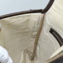 GUCCI GG Supreme Shoulder Bag PVC Beige 223666 Auth 70394-20