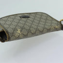 GUCCI GG Supreme Shoulder Bag PVC Beige 223666 Auth 70394-6
