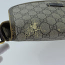 GUCCI GG Supreme Shoulder Bag PVC Beige 223666 Auth 70394-7