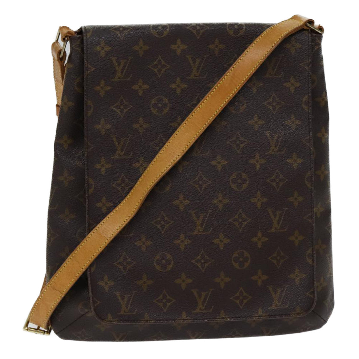 LOUIS VUITTON Monogram Musette Shoulder Bag M51256 LV Auth 70433