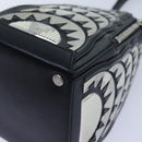 LOUIS VUITTON LV Buildings Minodiere Hand Bag Black M55728 LV Auth 70445SM-15